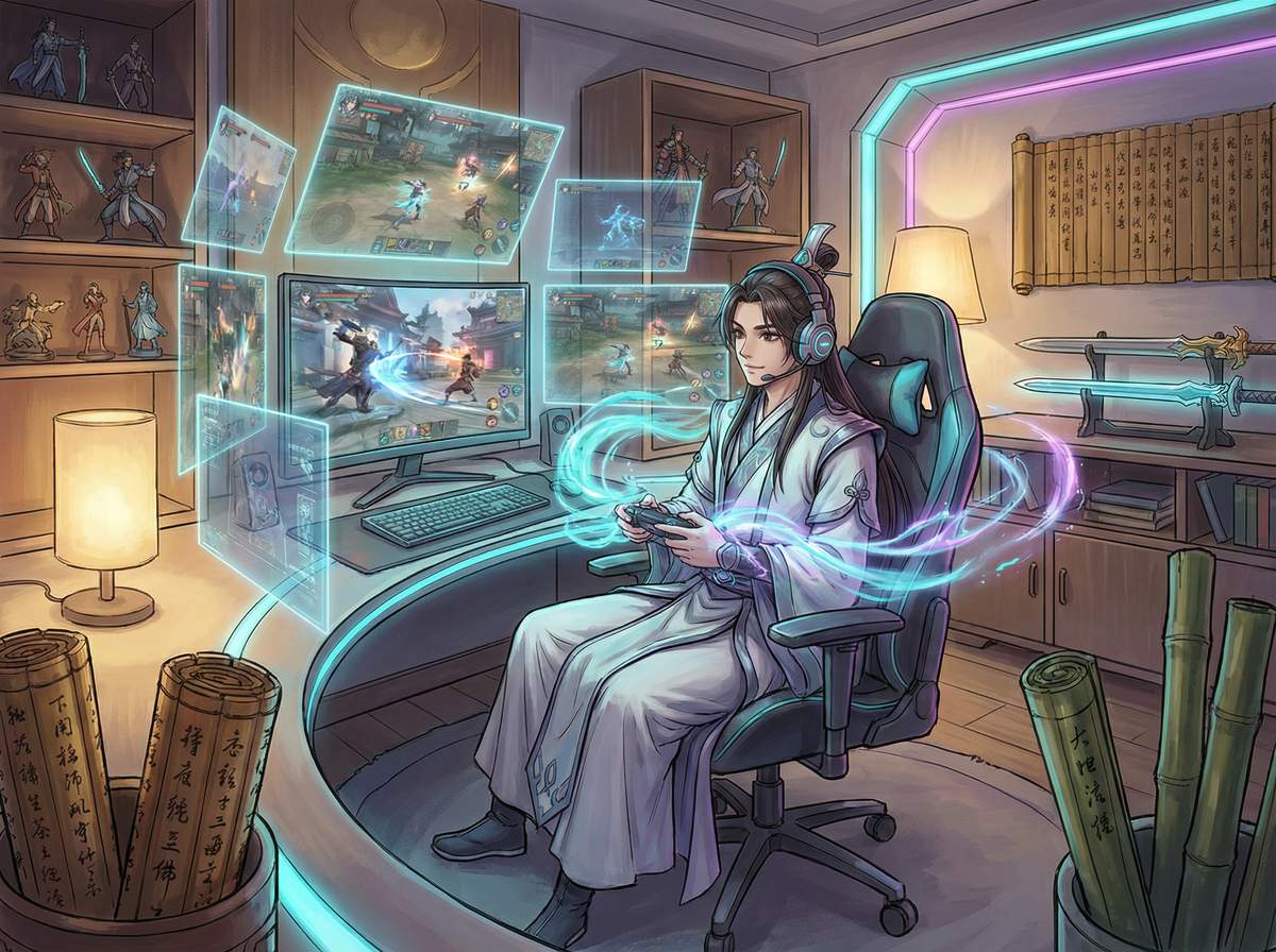 少女萝莉游戏测评视频